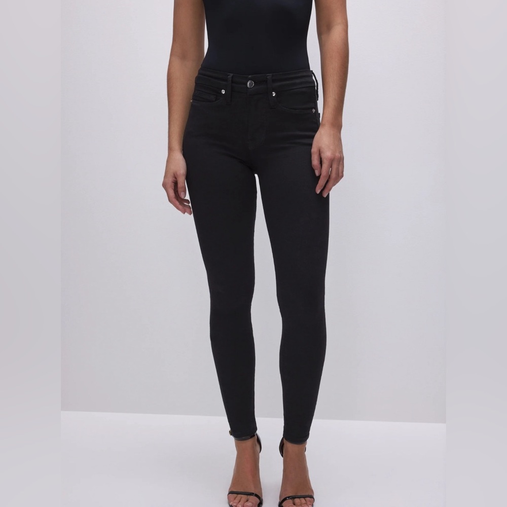 Good American Good Legs black jeans